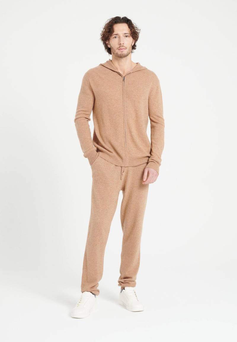 Luke 7 Jogginghose - 100% Kaschmir Herren Camel L von Studio Cashmere8