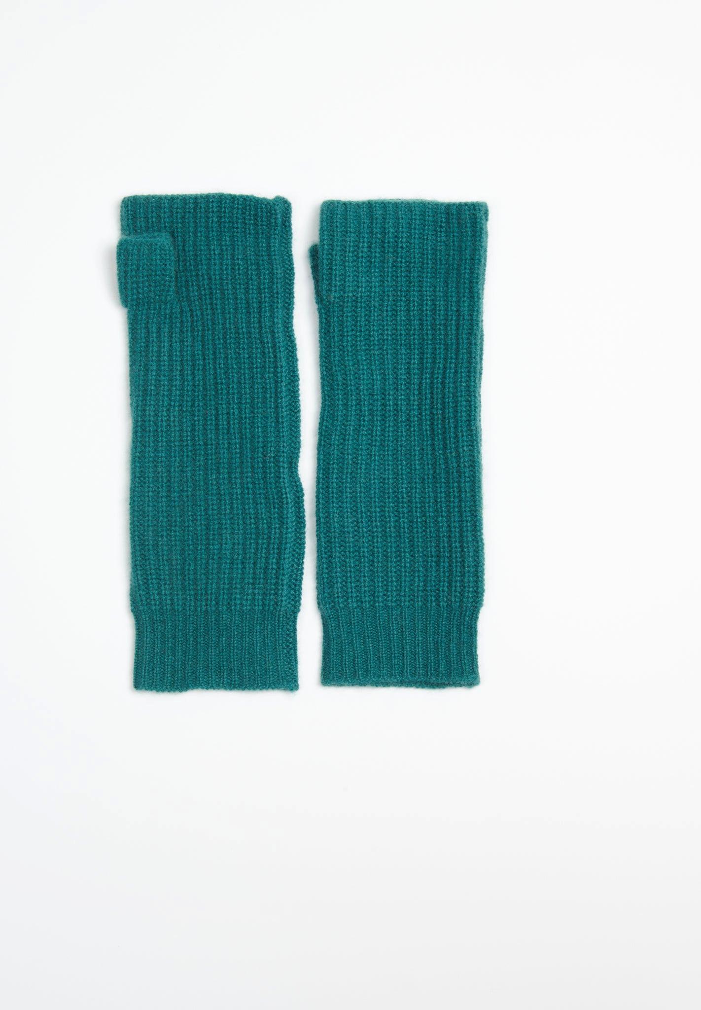 Uni 8 Mittens 4 Fils - 100% Kaschmir Herren Dunkelgrün ONE SIZE von Studio Cashmere8