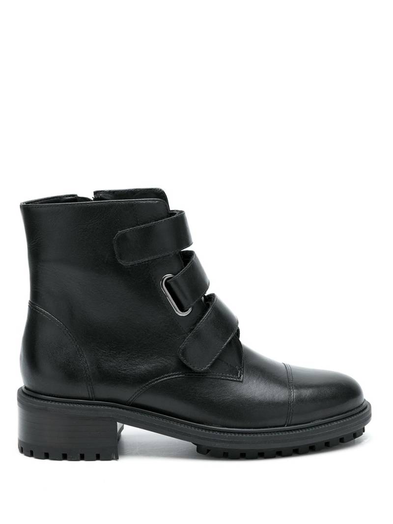 Studio Chofakian Milestone leather combat boots - Black von Studio Chofakian