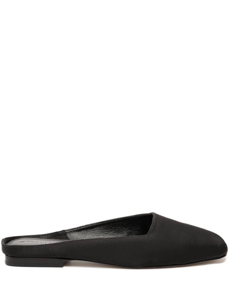 Studio Chofakian Studio 146 square-toe mules - Black von Studio Chofakian