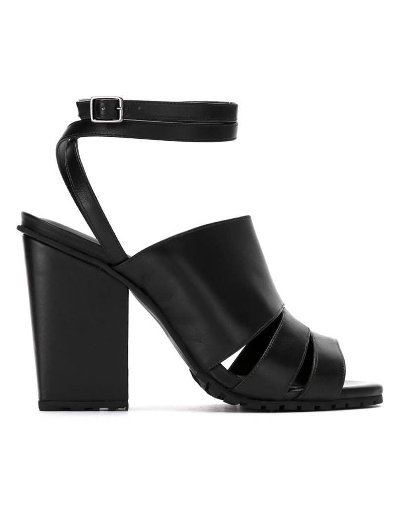 Studio Chofakian chunky 85mm sandals - Black von Studio Chofakian