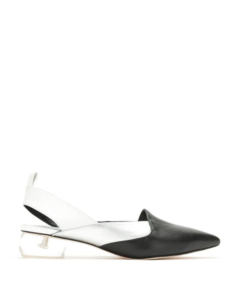 Studio Chofakian pointed toe ballerinas - Black von Studio Chofakian