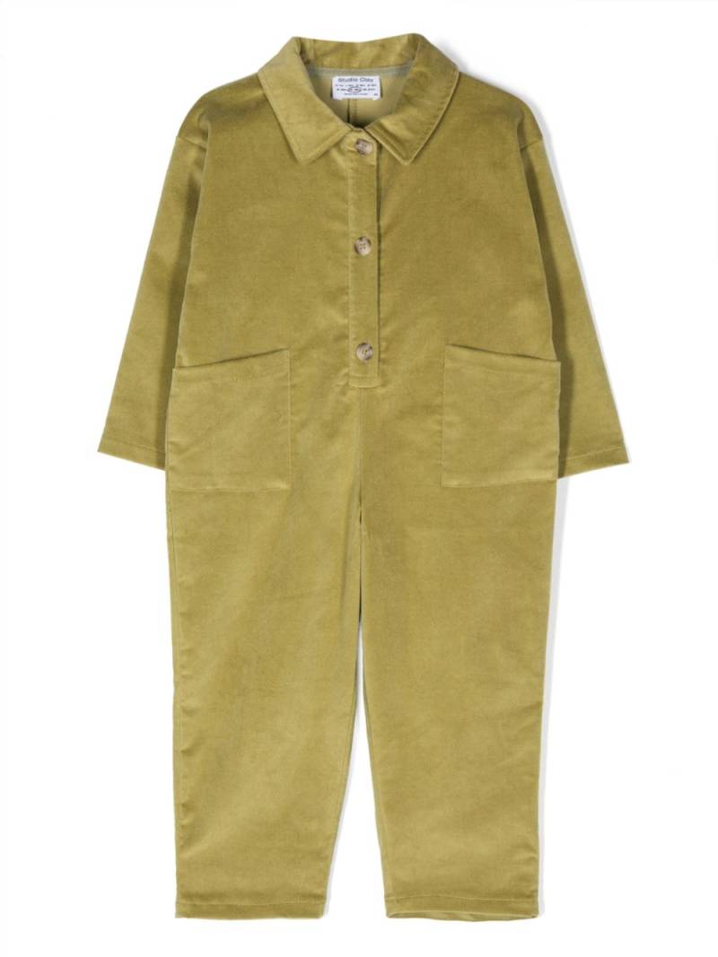 Studio Clay Saturday button-up jumpsuit - Green von Studio Clay