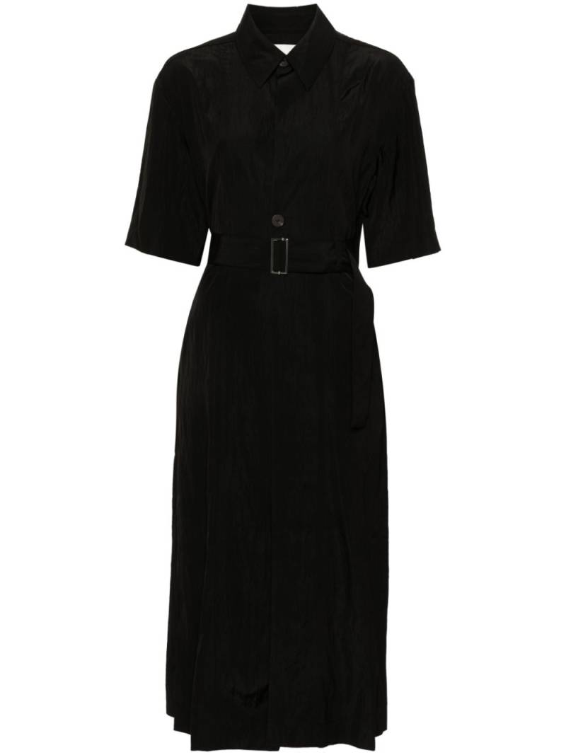 Studio Nicholson Arden midi shirt dress - Black von Studio Nicholson