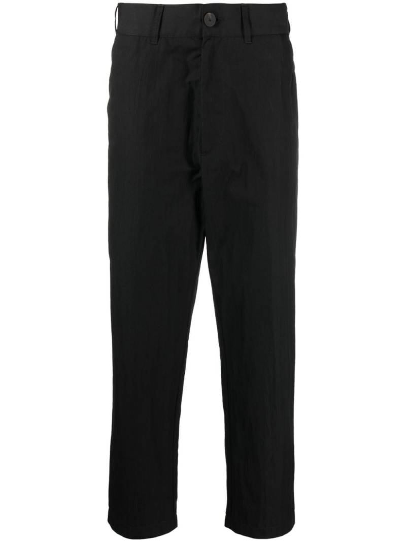 Studio Nicholson Bill high-waist tapered trousers - Black von Studio Nicholson