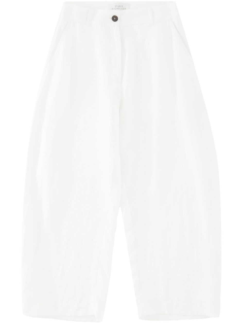 Studio Nicholson Chalco straight-leg trousers - White von Studio Nicholson