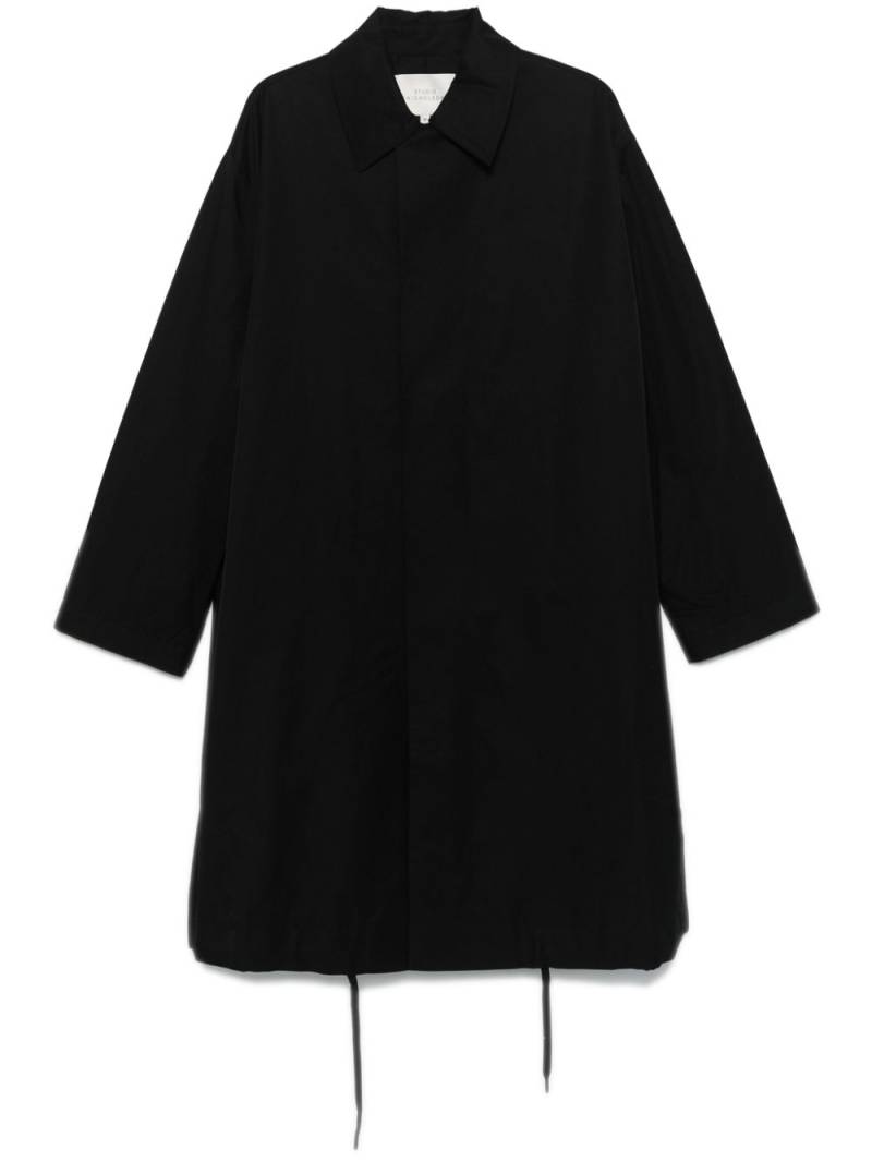 Studio Nicholson Drive coat - Black von Studio Nicholson