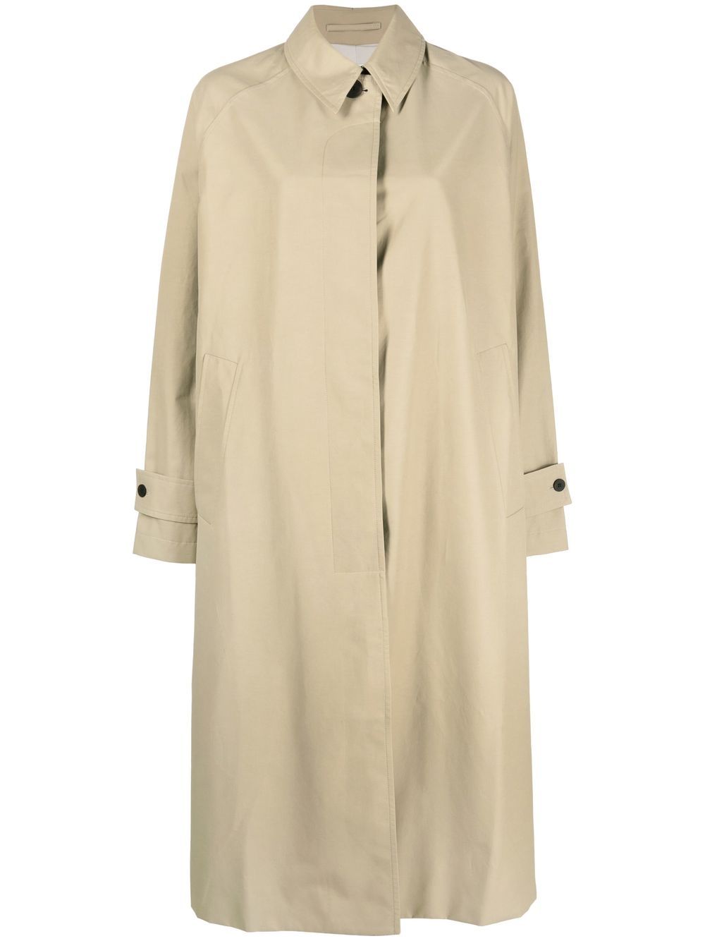 Studio Nicholson Holin cotton-blend rain coat - Neutrals von Studio Nicholson