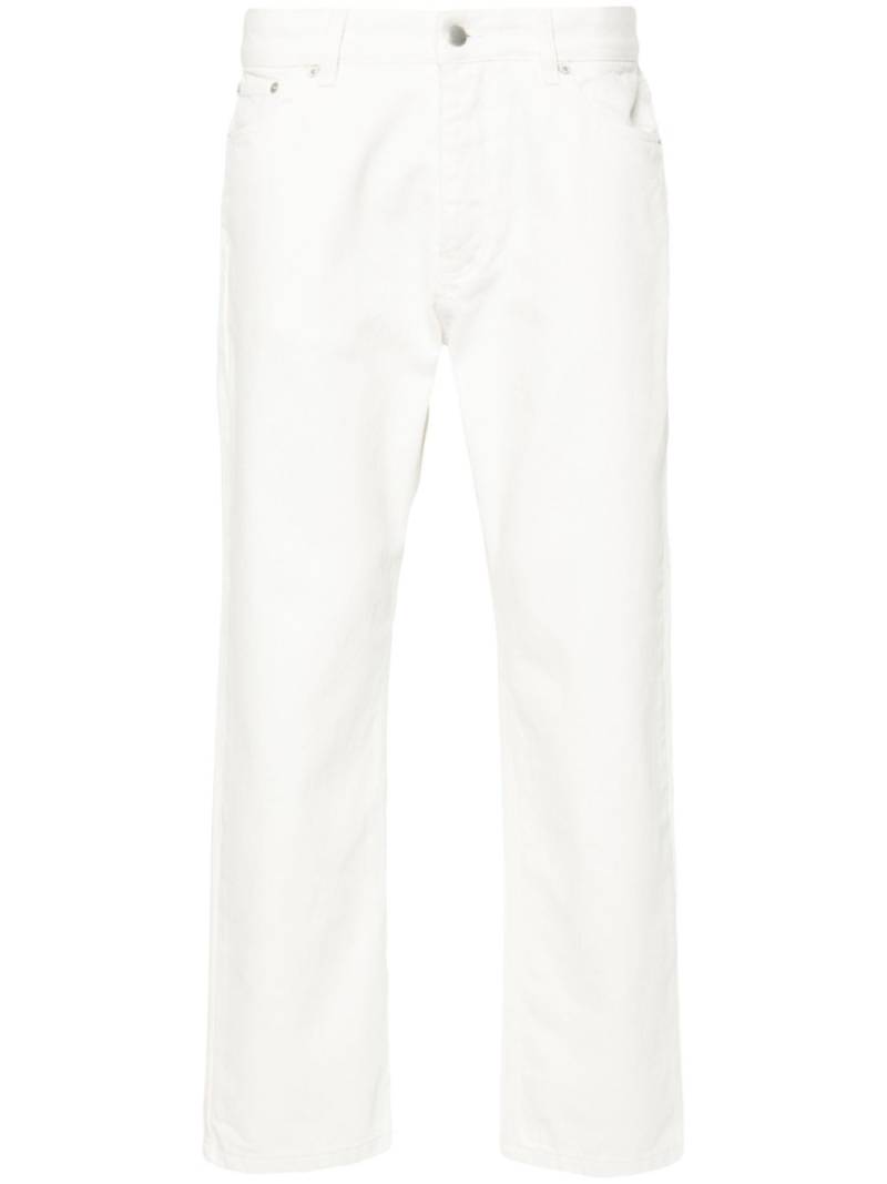 Studio Nicholson Holt low-rise straight-leg jeans - White von Studio Nicholson