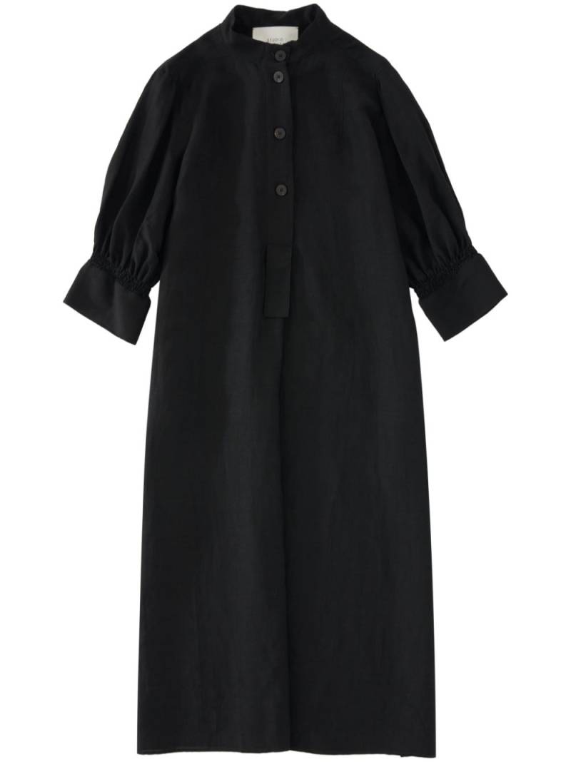 Studio Nicholson Knoll midi dress - Black von Studio Nicholson