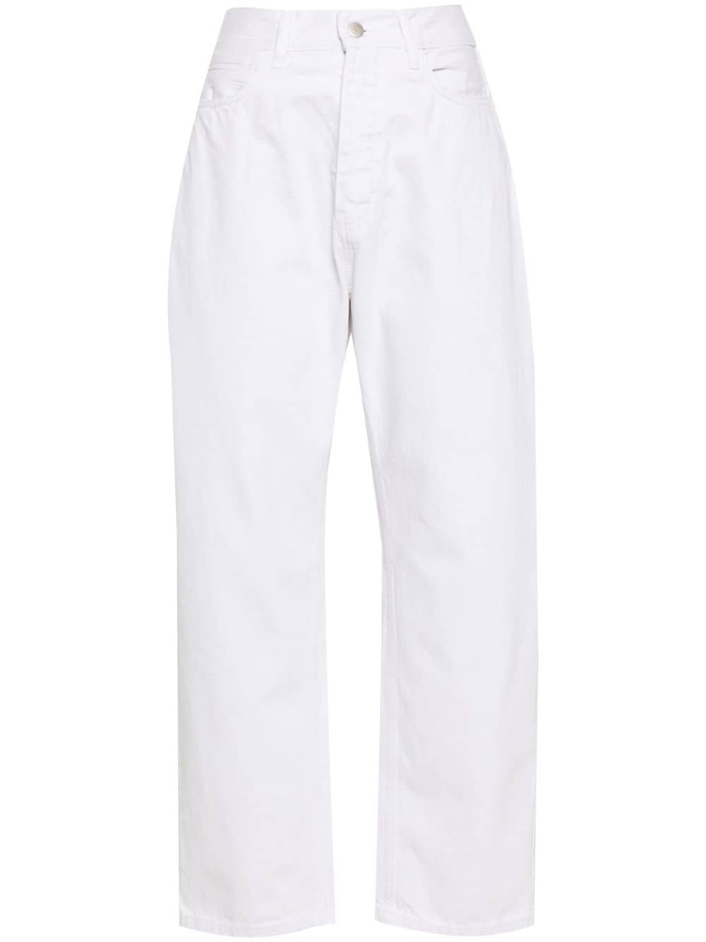 Studio Nicholson Ruthe high-rise boyfriend jeans - White von Studio Nicholson