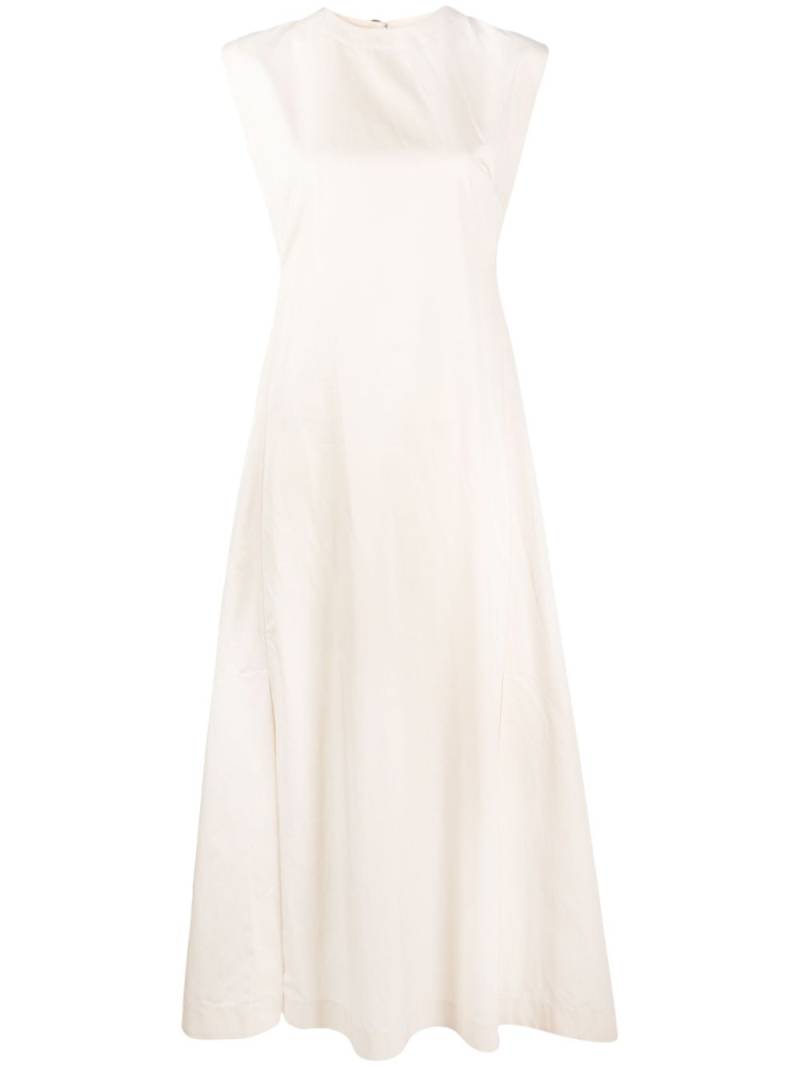 Studio Nicholson Sevan sleeveless midi dress - White von Studio Nicholson