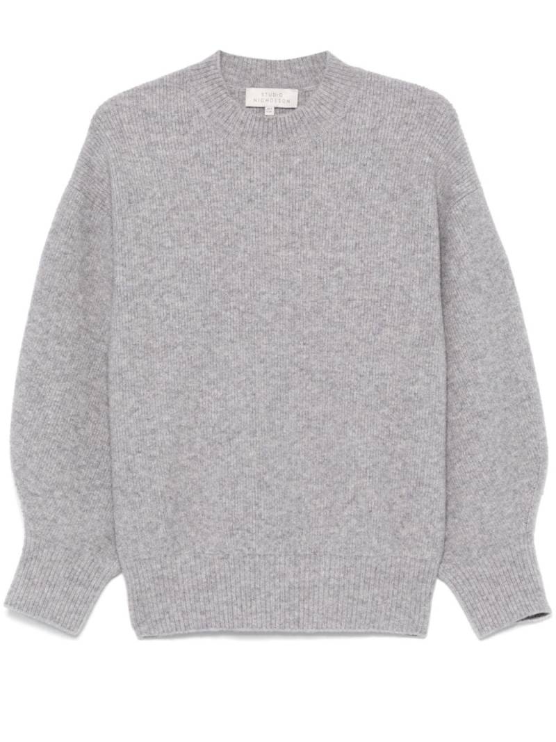 Studio Nicholson Sirio sweater - Grey von Studio Nicholson