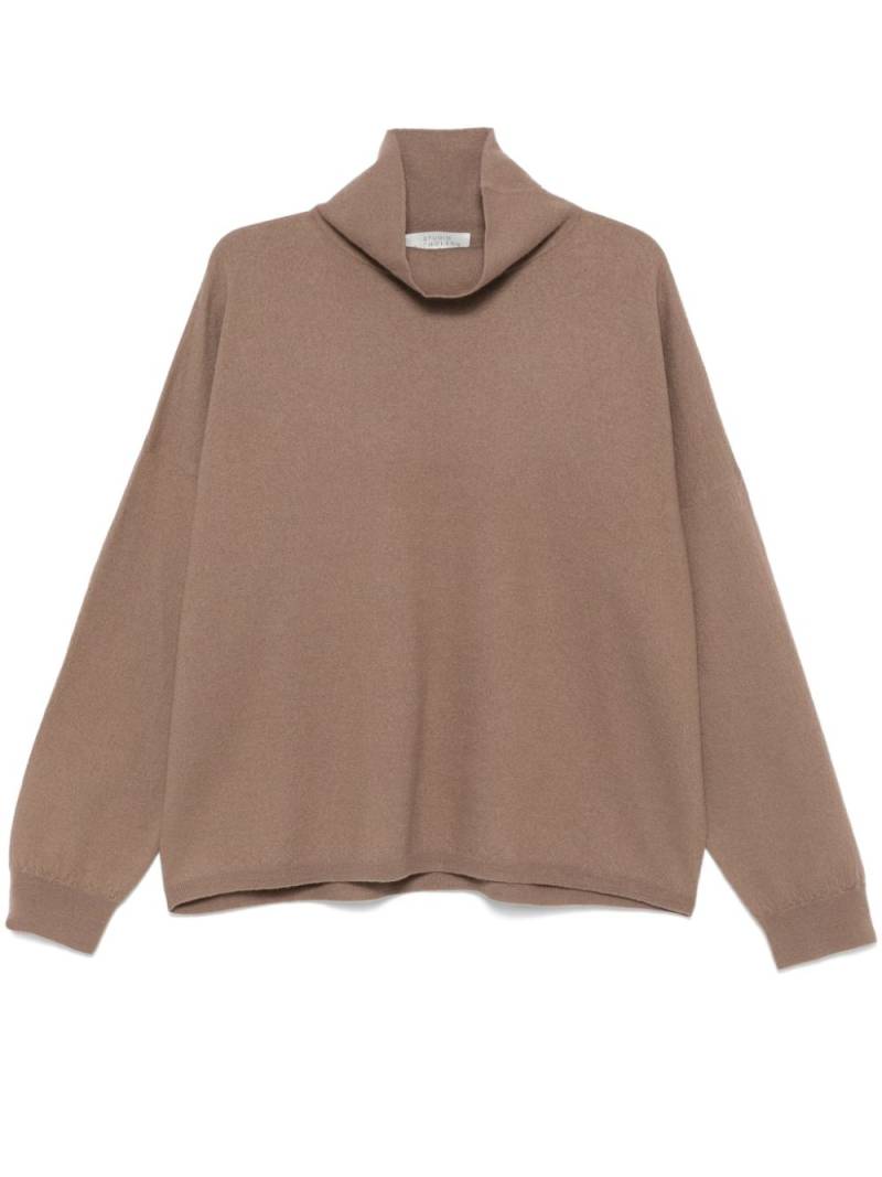 Studio Nicholson Tensa sweater - Brown von Studio Nicholson