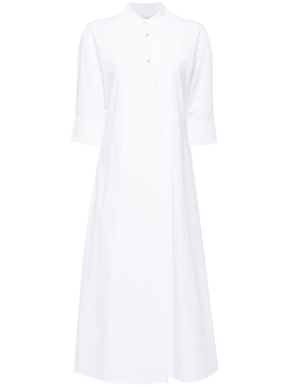 Studio Nicholson cotton shirt dress - White von Studio Nicholson