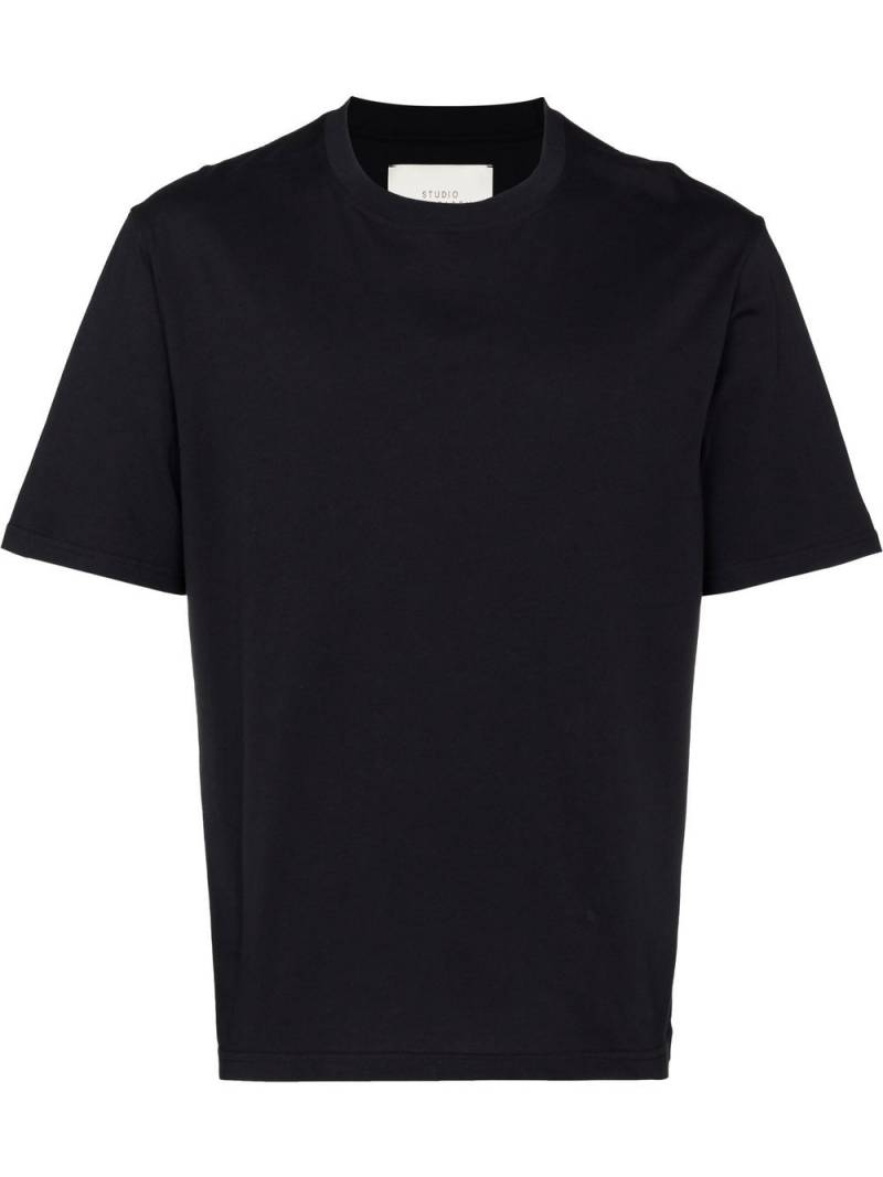 Studio Nicholson crew-neck short-sleeve T-shirt - Blue von Studio Nicholson