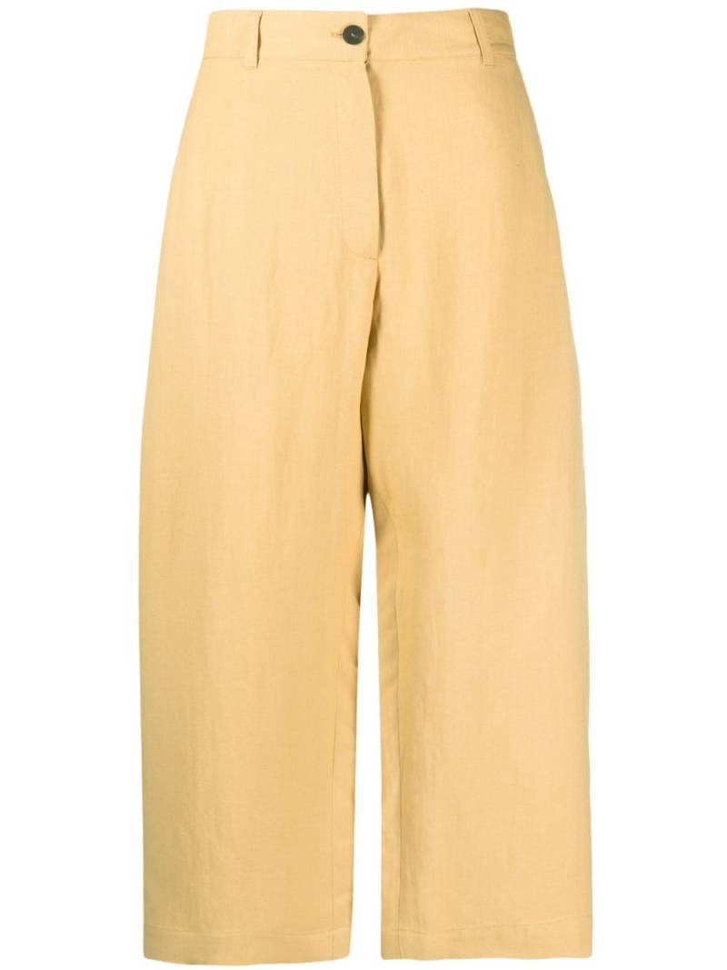 Studio Nicholson high-waisted wide-leg trousers - Neutrals von Studio Nicholson