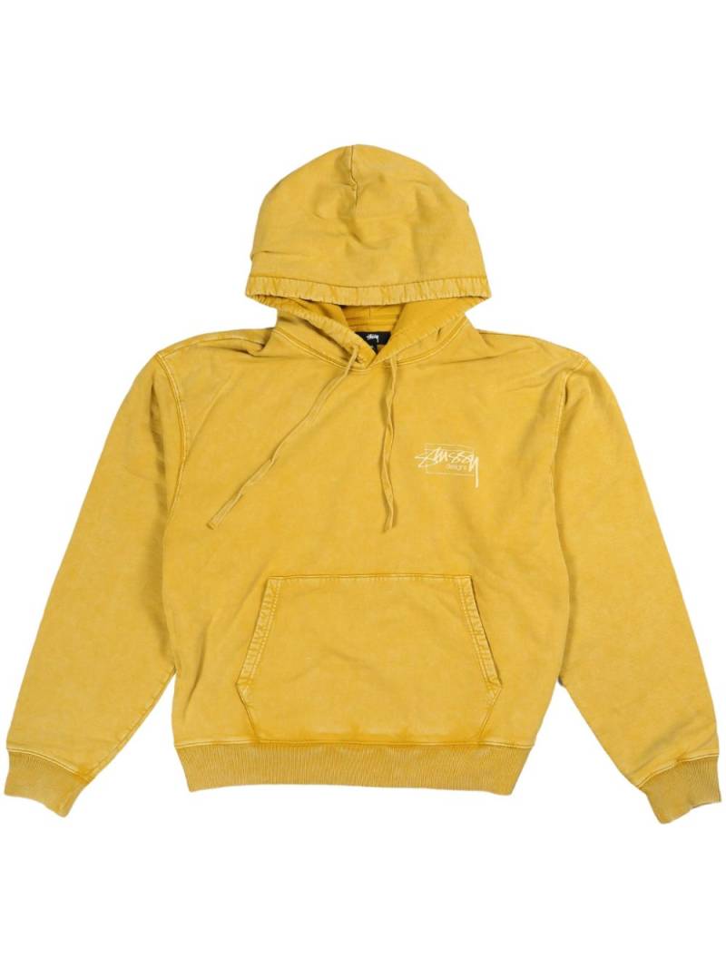 Stüssy Dyed Designs hoodie - Yellow von Stüssy