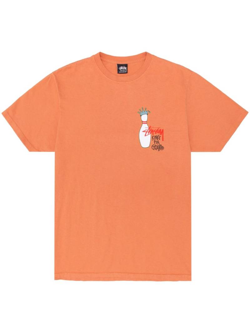 Stüssy Kingpin T-shirt - Orange von Stüssy