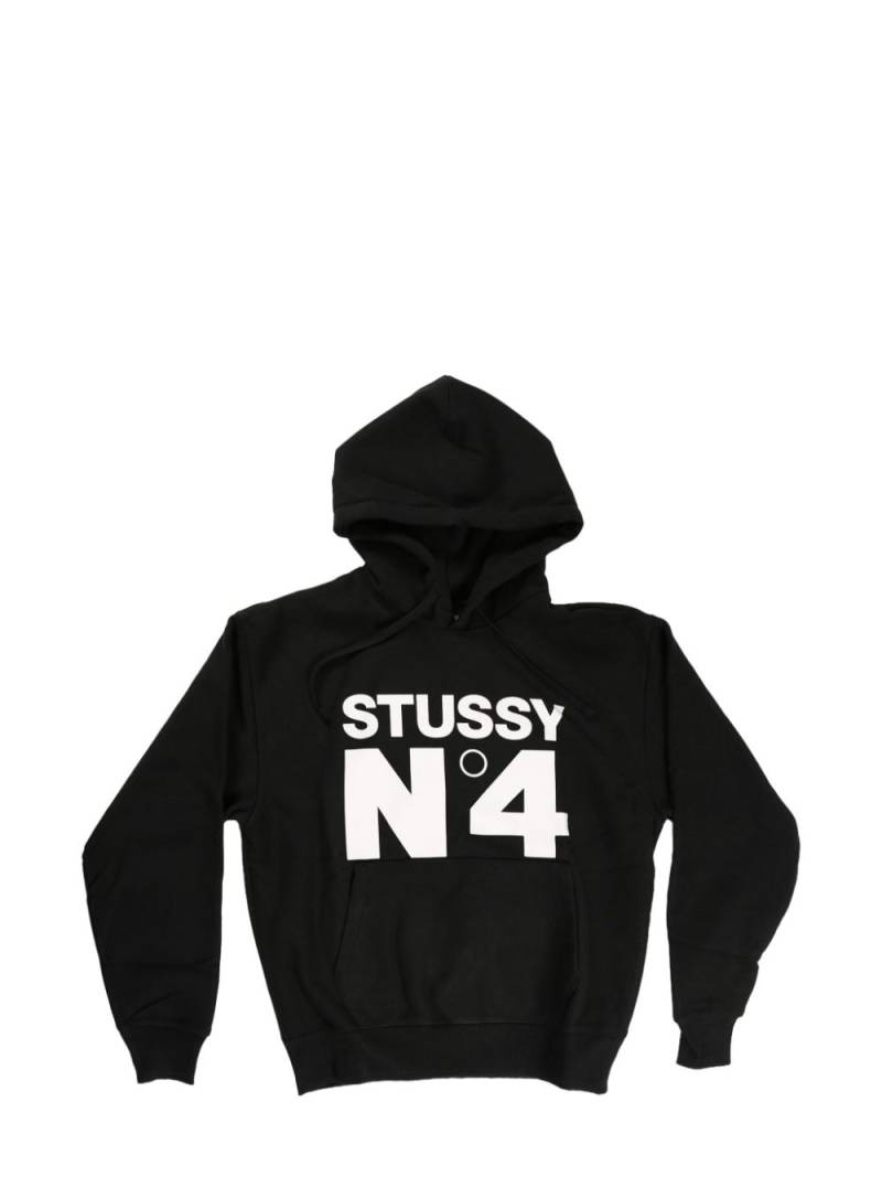 Stüssy No.4 hoodie - Black von Stüssy