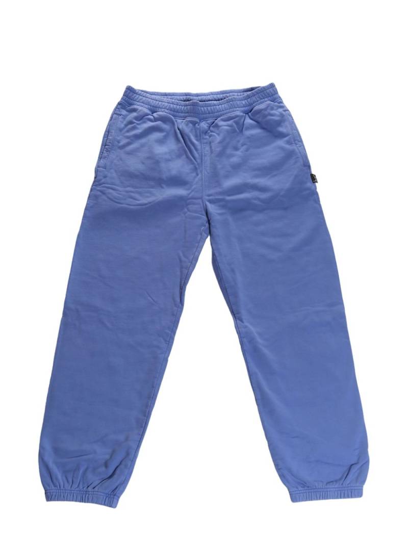 Stüssy Pigment Dyed freece track pants - Blue von Stüssy