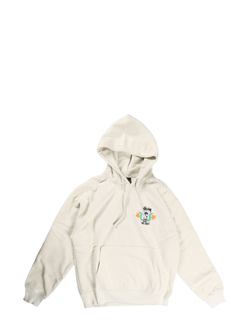 Stüssy Skull Crest hoodie - Neutrals von Stüssy