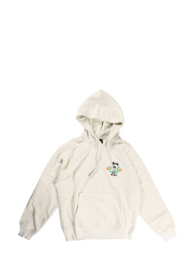 Stüssy Skull Crest hoodie - Neutrals von Stüssy