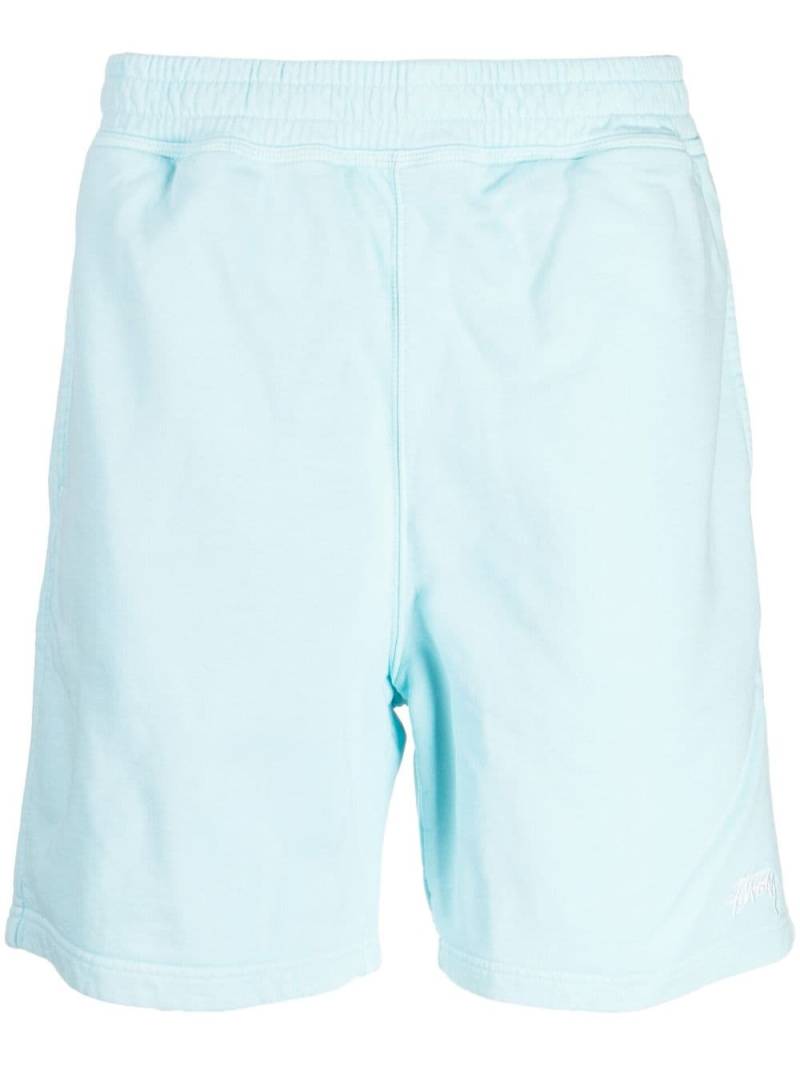 Stüssy Stock logo track shorts - Blue von Stüssy