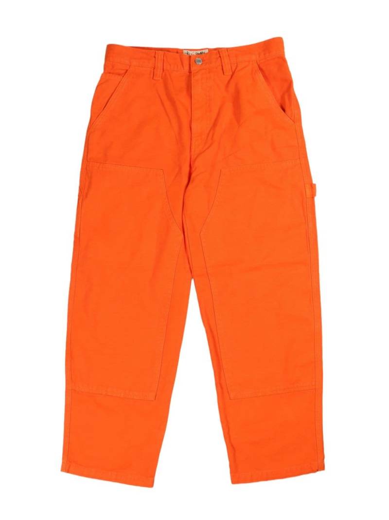 Stüssy Work cotton trousers - Orange von Stüssy