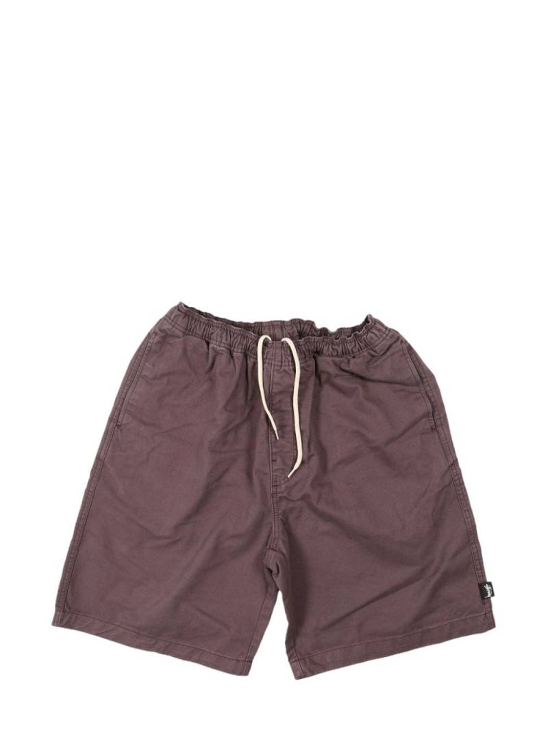 Stüssy drawstring cotton swim shorts - Brown von Stüssy