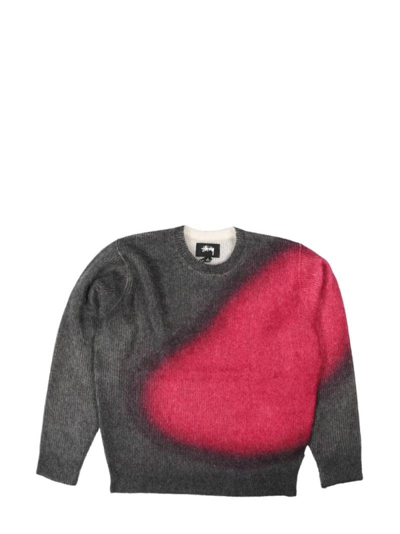 Stüssy brushed dot sweater - Black von Stüssy