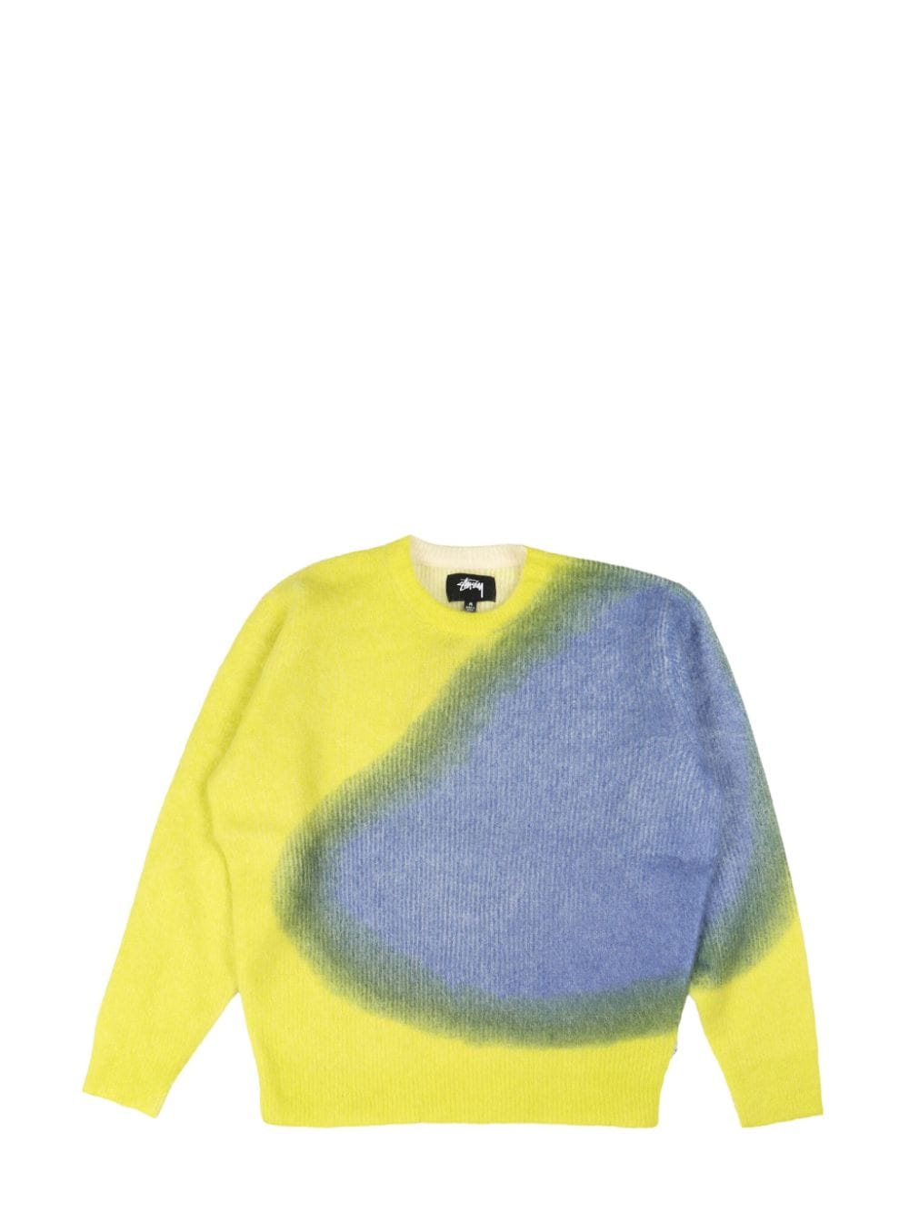 Stüssy brushed dot sweater - Yellow von Stüssy