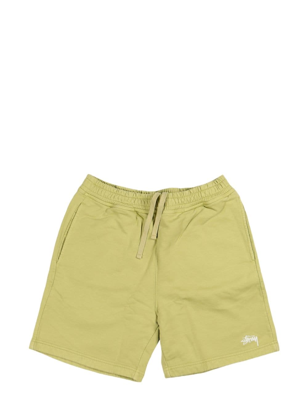 Stüssy cotton track shorts - Green von Stüssy