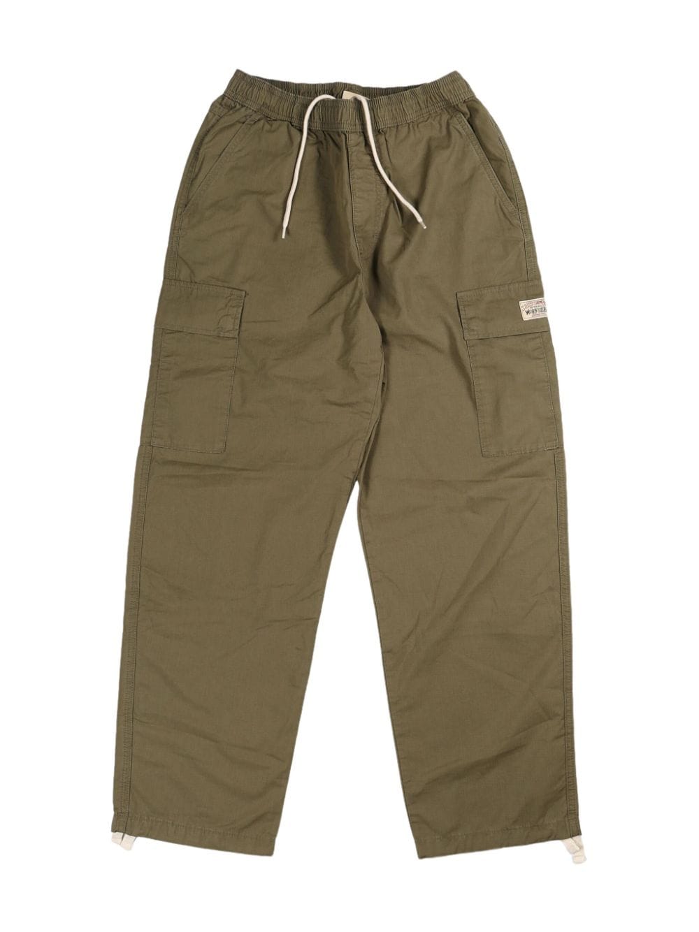 Stüssy drawstring cargo trousers - Green von Stüssy