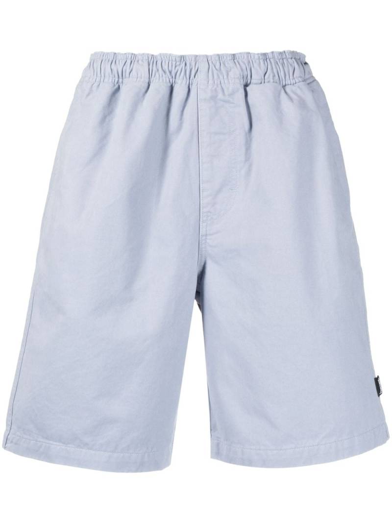 Stüssy elasticated-waistband bermuda shorts - Blue von Stüssy