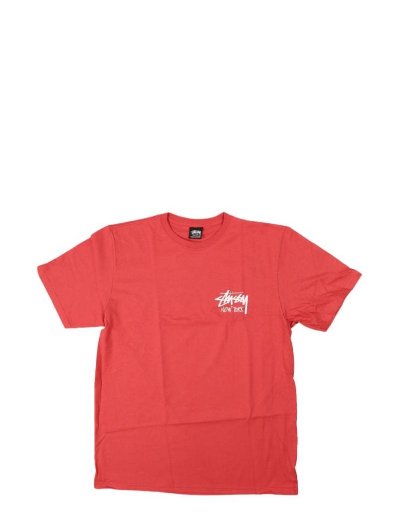 Stüssy graphic-print t-shirt - Red von Stüssy