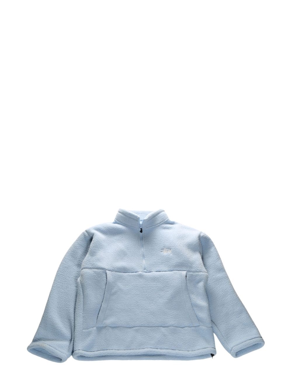 Stüssy half-zip polar-fleece sweatshirt - Blue von Stüssy