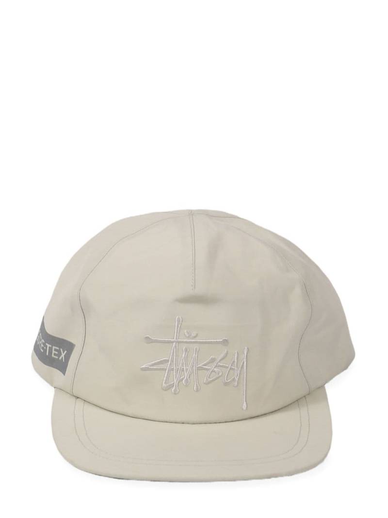 Stüssy logo-embroidered cap - Neutrals von Stüssy