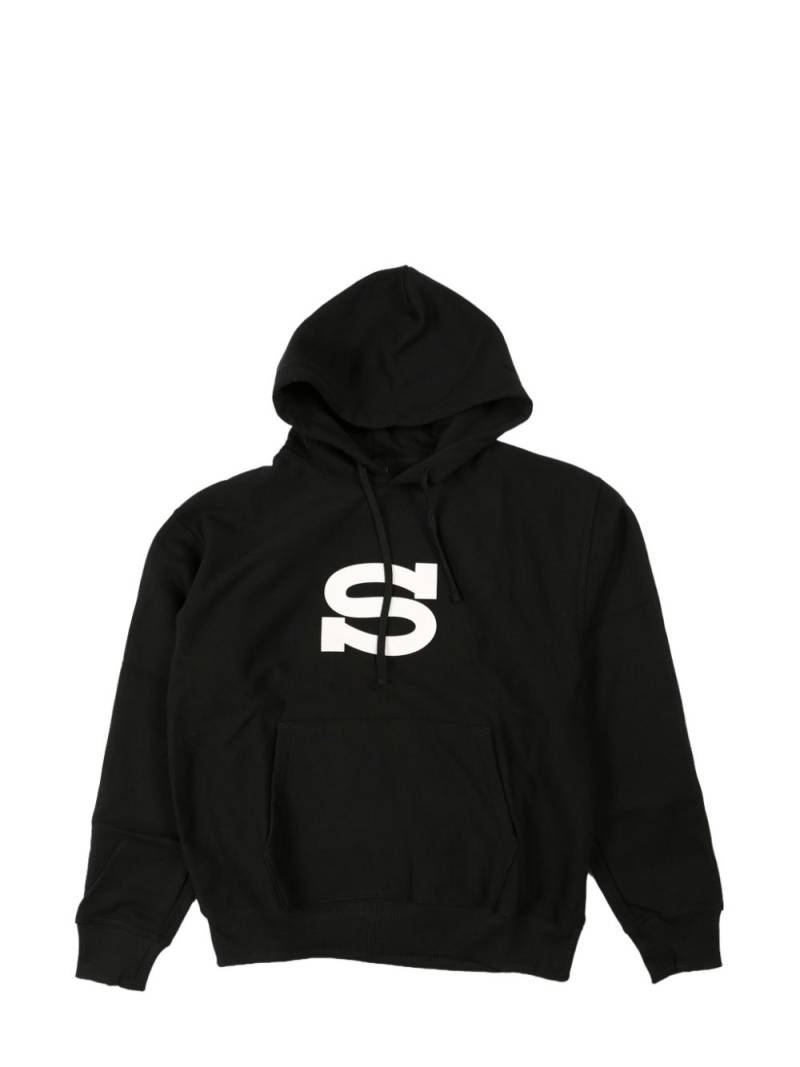 Stüssy logo-print hoodie - Black von Stüssy