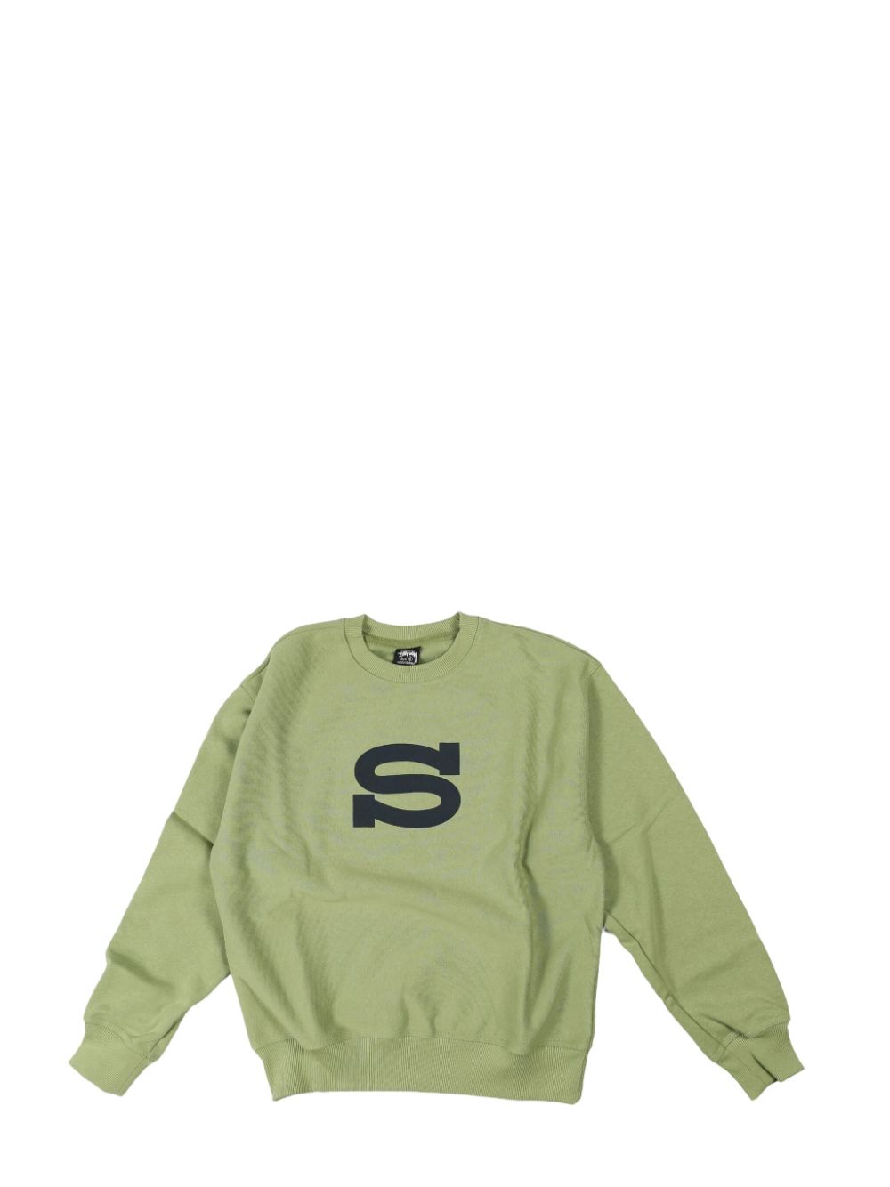 Stüssy logo-print sweatshirt - Green von Stüssy