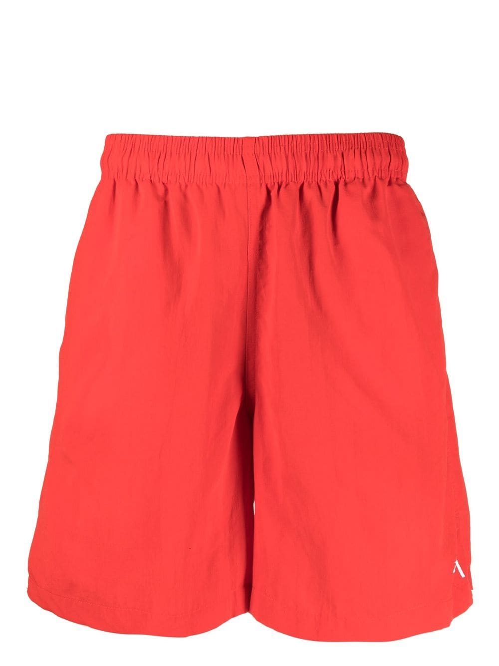 Stüssy logo-print swim shorts - Red von Stüssy