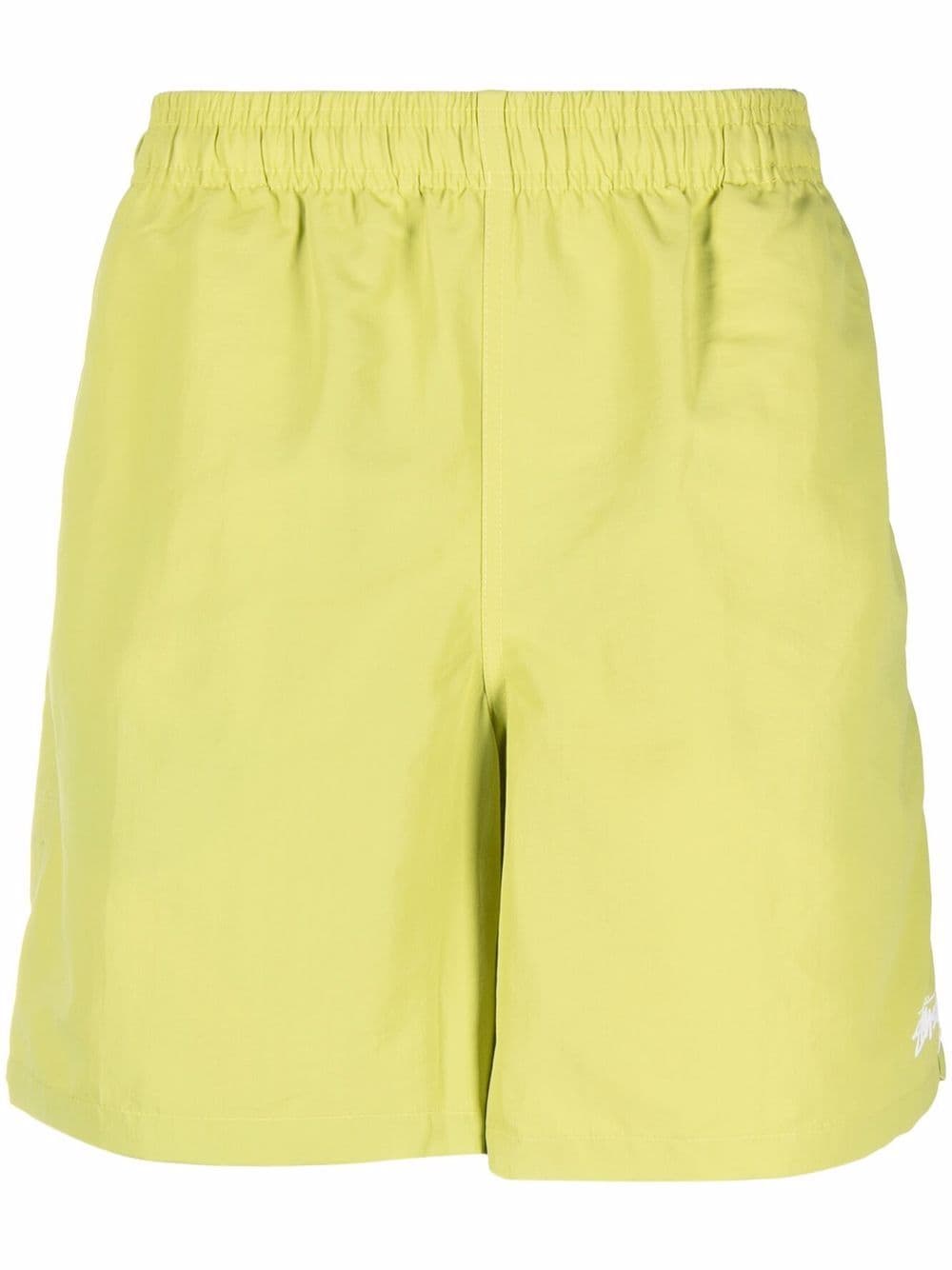 Stüssy logo swim shorts - Green von Stüssy