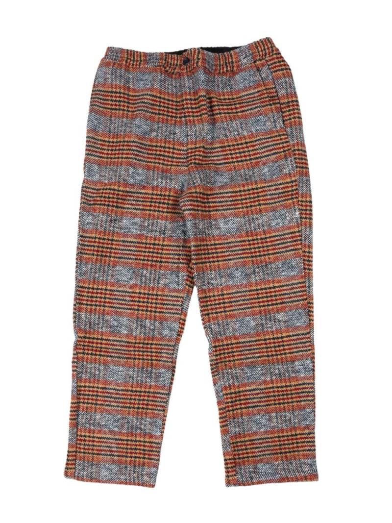 Stüssy plaid cotton trousers - Orange von Stüssy