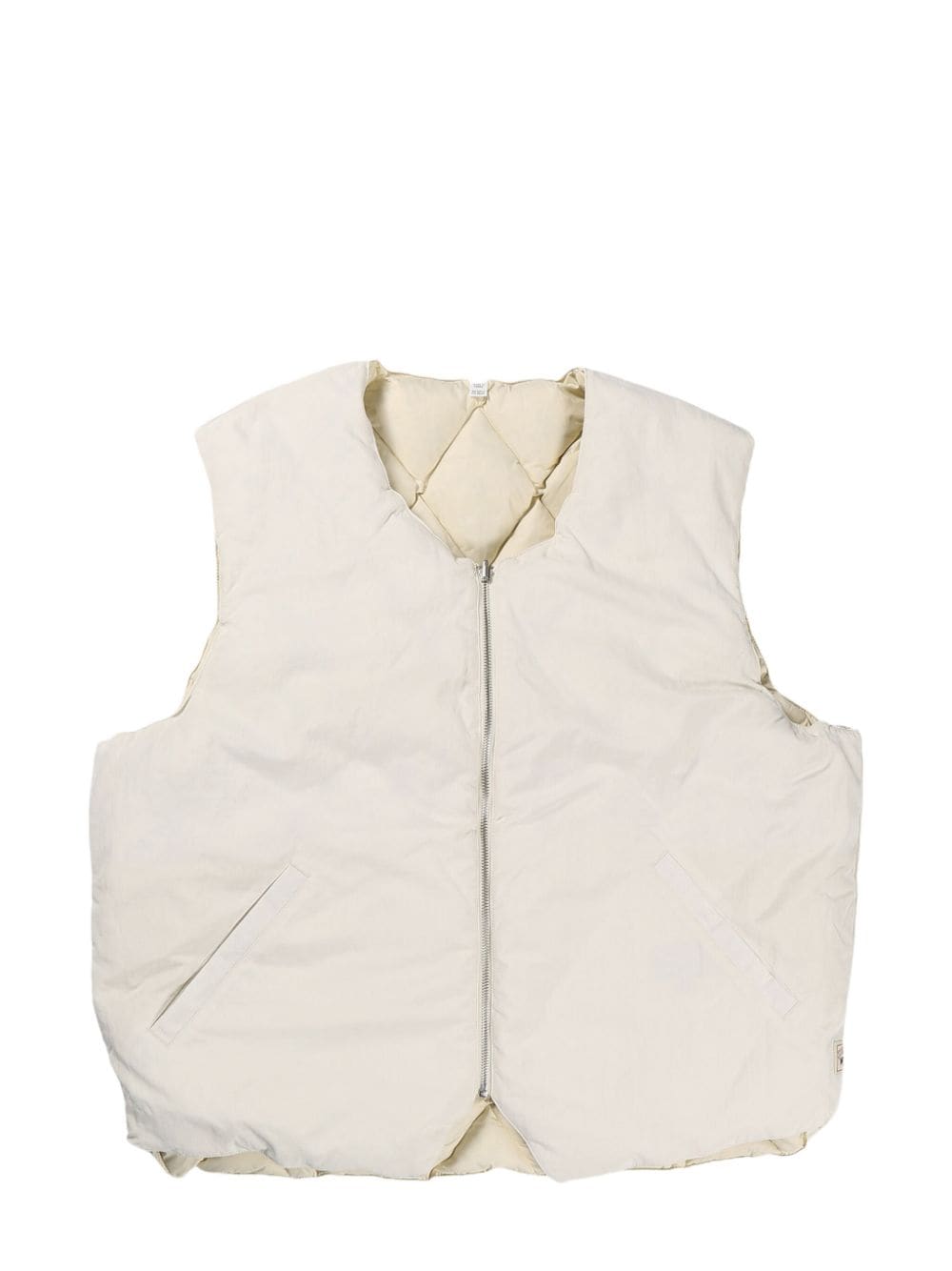 Stüssy reversible quilted gilet - Neutrals von Stüssy