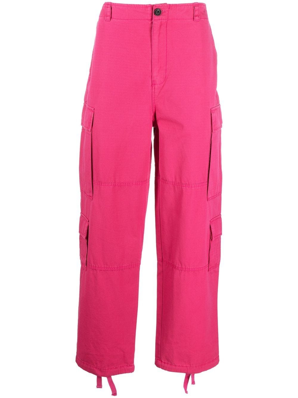 Stüssy straight-leg cargo pants - Pink von Stüssy