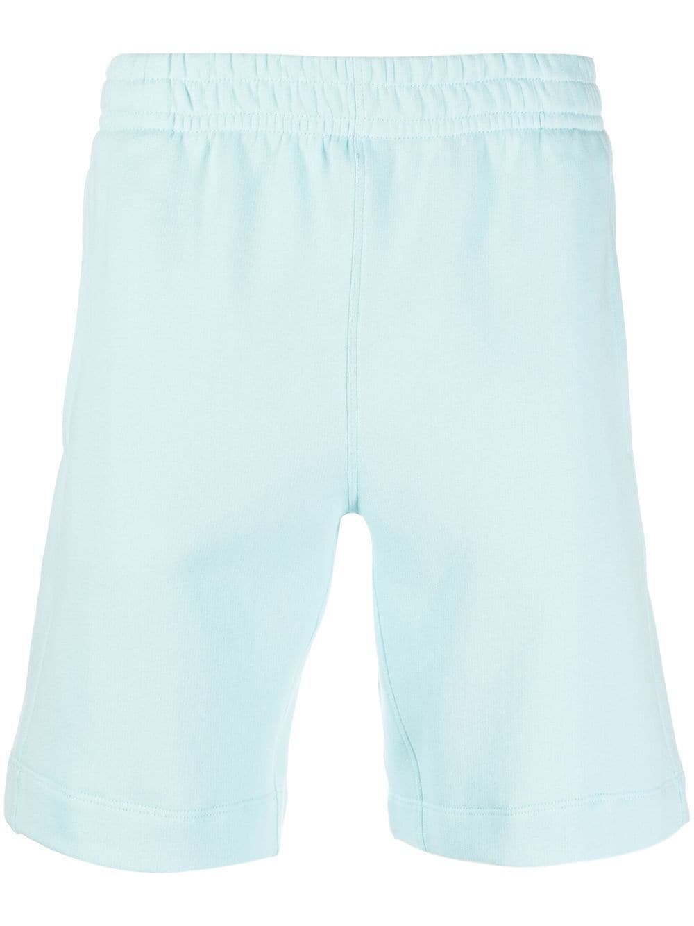 STYLAND mid-rise organic-cotton track shorts - Blue von STYLAND