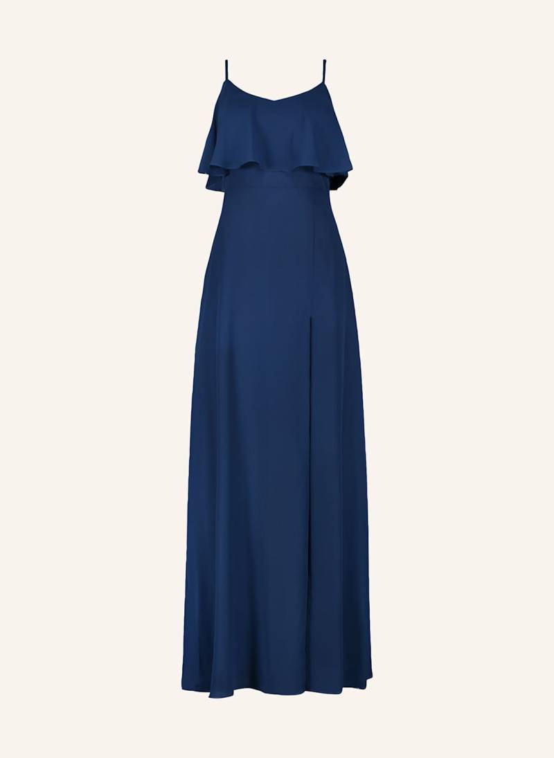 Suddenly Princess Abendkleid Mit Volants blau von Suddenly Princess