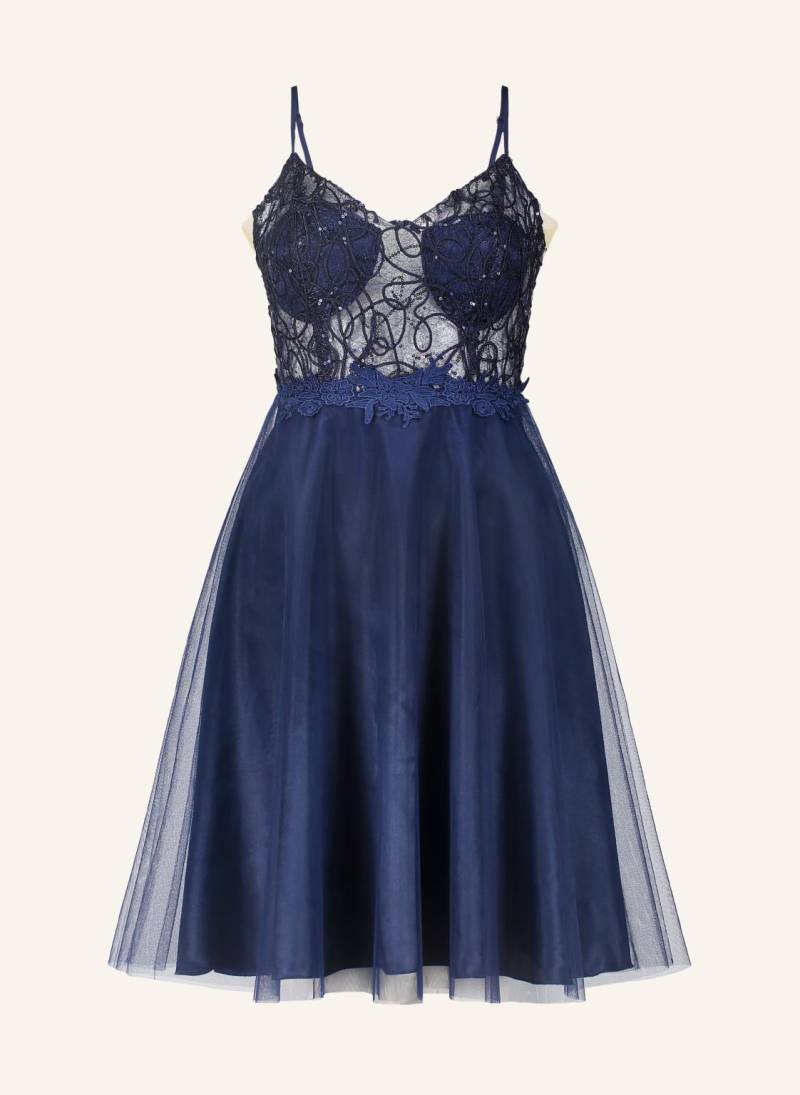 Suddenly Princess Cocktailkleid Mit Pailletten Und Spitze blau von Suddenly Princess