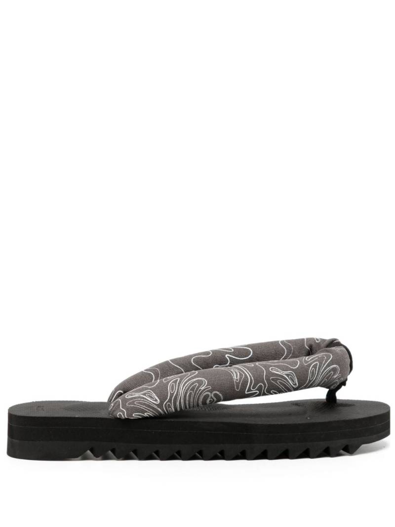 Suicoke GTA thong-strap sandals - Grey von Suicoke