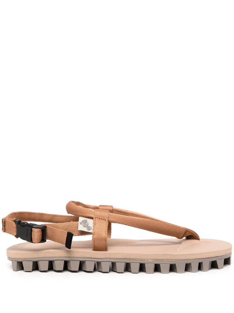 Suicoke GUT slide-buckle sandals - Brown von Suicoke